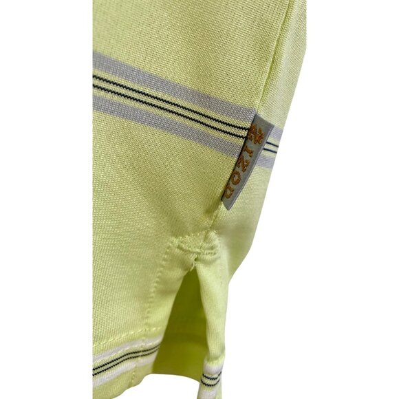 IZOD Light Green Men’s Short Sleeve Striped Golf Polo Sz. SP (X-Treme Function) - Picture 6 of 7